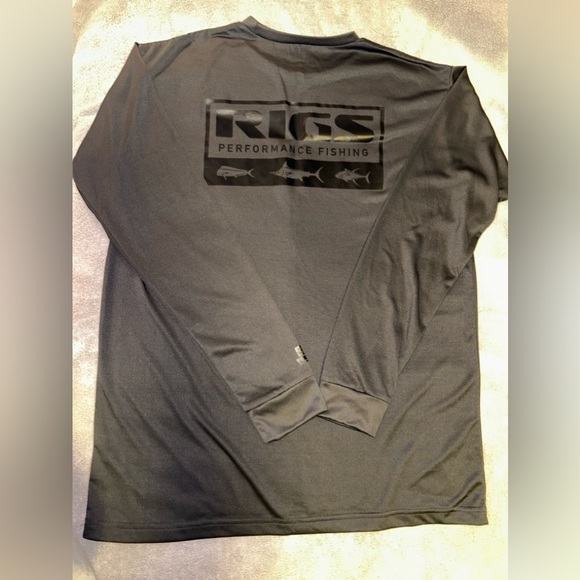 Rigs Other - Rigs Long Sleeve Fishing Shirt 50 UPF. Size medium